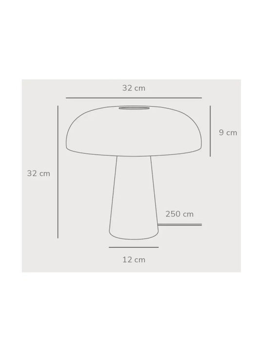 Nordlux Decorative Lamp with Socket for Bulb E27 Gray