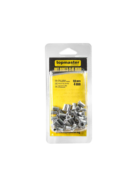 Topmaster Iron Rivet 4mm 50pcs