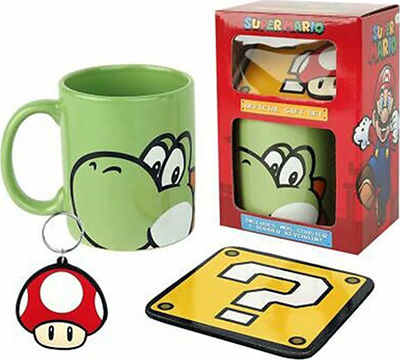 Pyramid International Super Mario Yoshi Set Κούπα Κεραμική Πολύχρωμη Pyramid International Super Mario Yoshi Set Κούπα Κεραμική Πολύχρωμη