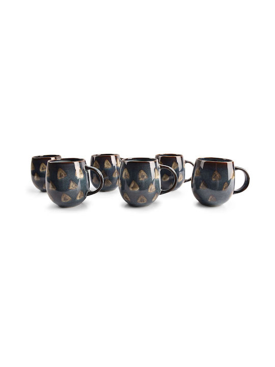 Salt & Pepper Κούπα Κεραμική Μπλε 350ml