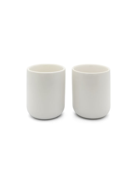 Bredemeijer Bamboo Cup White 200ml 2pcs