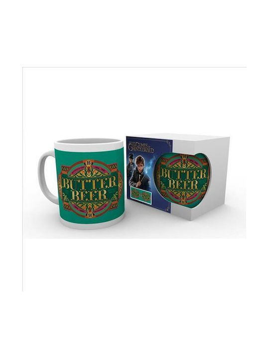 GB eye Fantastic Beasts Butter Beer Mug Ceramic Cup Green 350ml MG3235