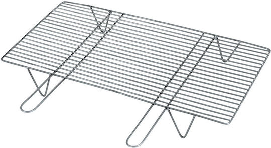Lianos Μεταλλική Σχάρα Ψησίματος με Πόδια 60x40εκ.
