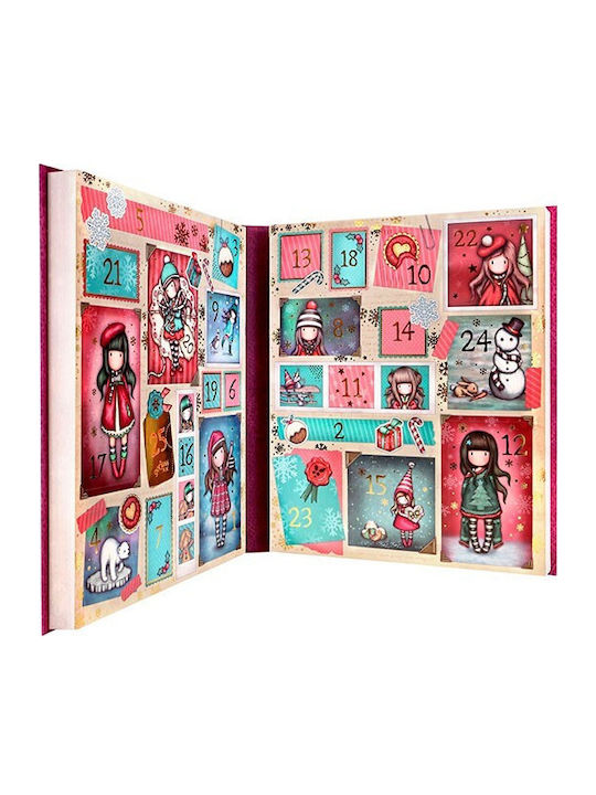 Santoro Advent Calendar Gorjuss Merry and Bright Christmas Santoro Advent Calendar Gorjuss Merry and Bright Christmas