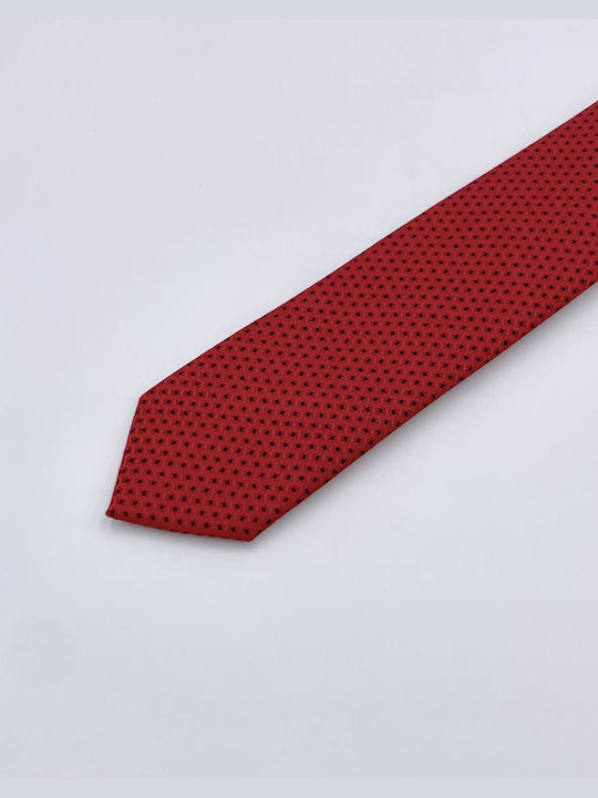 Pako Lorente Men's Tie Monochrome Red