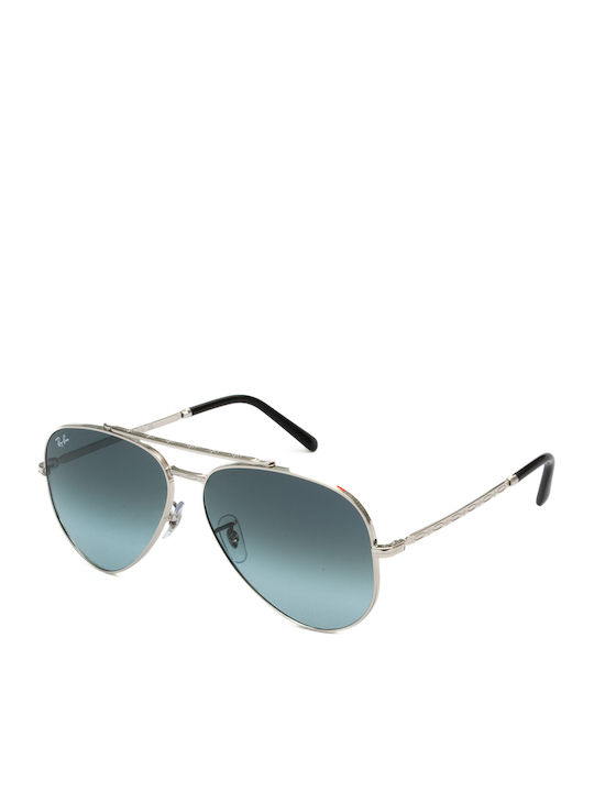 Ray Ban Ochelari de soare Argintiu cu Cadru & Gri Lentilă