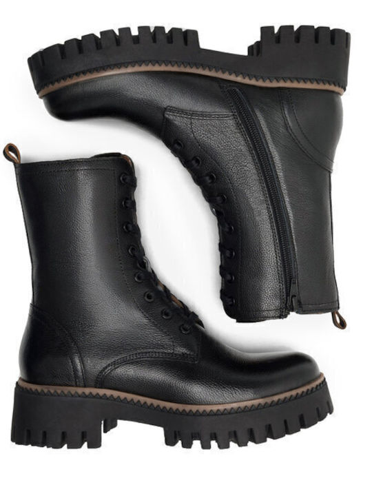Stiefeletten Damen Schwarz