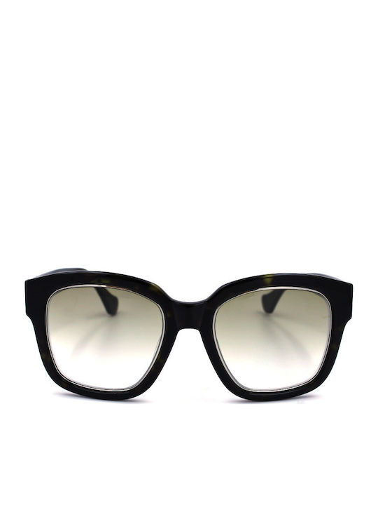 Balenciaga Damen Sonnenbrille mit Braun Kunststoff Gestell