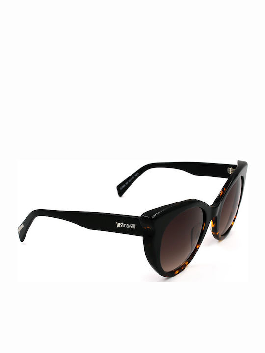 Just Cavalli Women's Sunglasses with Brown Tartaruga Plastic Frame JC786S 05F