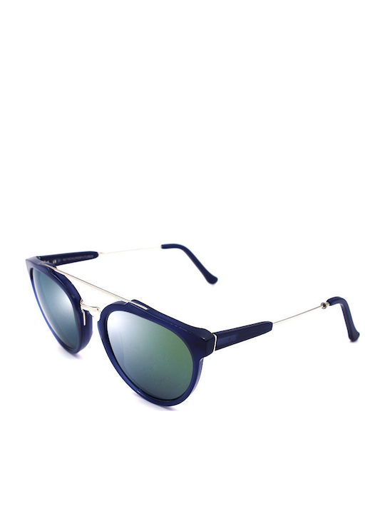 Retrosuperfuture Giaguaro Deep Blue / Bak Ochelari de soare Albastru cu Cadru Retrosuperfuture Giaguaro Deep Blue / Bak Ochelari de soare Albastru cu Cadru