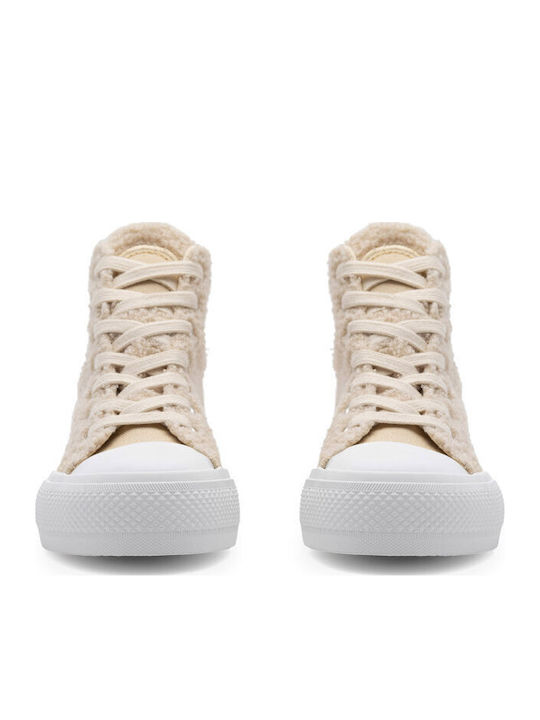 Adidași Tip Botine Bej Pentru Femei