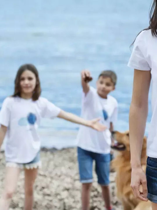 T-greeks Γυναικείο T-shirt Λευκό