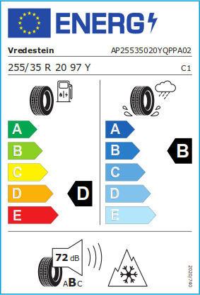 Vredestein Quatrac Pro+ 255/35R20 97Y XL Λάστιχο 4 Εποχών για Επιβατικό Αυτοκίνητο