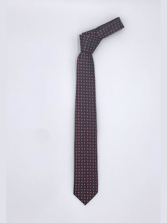 Pako Lorente Men's Tie Monochrome Burgundy