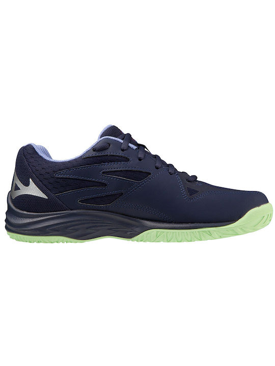 Mizuno Lightning Star Z7 Jr Kids Sports Shoes with Laces Navy Blue