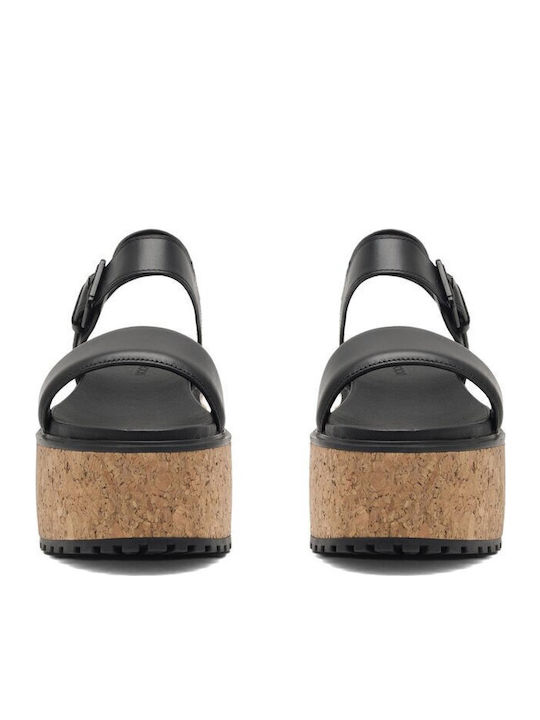 Sandale Casual Damă Negru