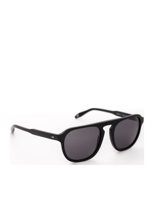 Oozoo Men's Sunglasses with Black Plastic Frame and Gray Lens OSG009-C1