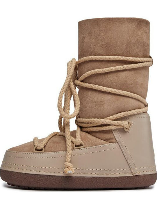 Damenstiefel Beige