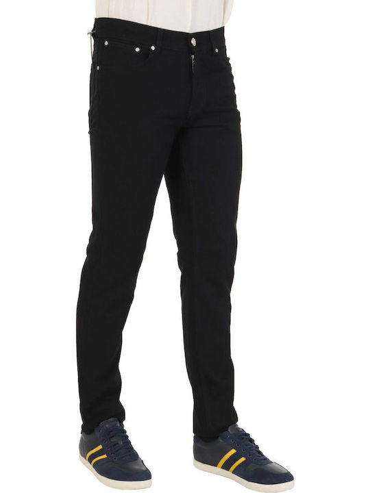 Men's Jeans Pants with Relaxed Fit Black