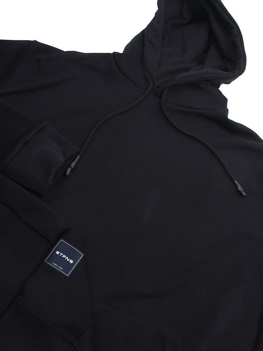 Sweatshirt with Hood Black
