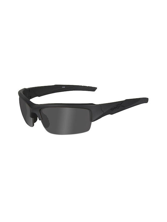 Wiley X Valor Smoke Grey Men's Sunglasses with Gray Tartaruga Plastic Frame and Gray Lens CHVAL01