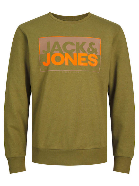 Jack & Jones Ανδρικό Φούτερ ΜΑΥΡΟ