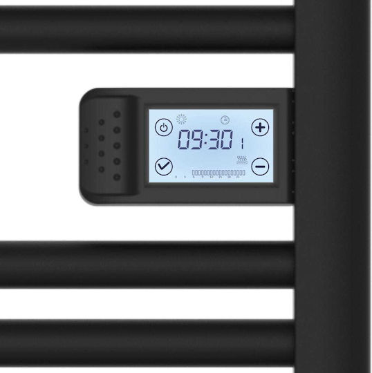 Warmtec Varilla Ηλεκτρική Πετσετοκρεμάστρα 500W 96x53cm Μαύρη