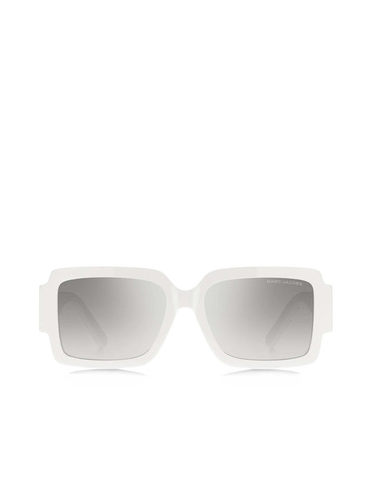 Marc Jacobs Sonnenbrillen mit Weiß Rahmen und Gray Verlaufsfarbe Linse MARC 693/S HYM