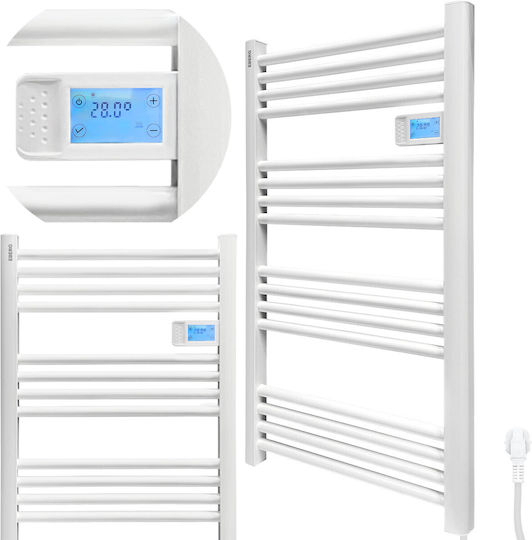 Warmtec Varilla Electric Towel Rail 500W 96x53cm White