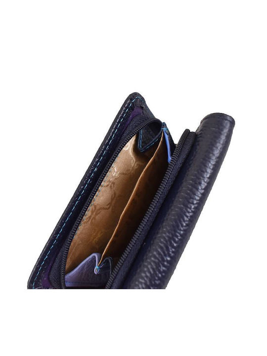 Savil Leather Women's Wallet Blue