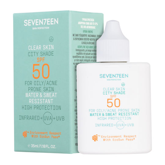 Seventeen City Shade Sonnencreme Creme Gesicht SPF50 35ml