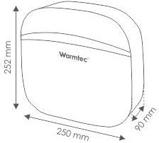 Warmtec EcoSink+ Стенен Бойлер Баня/кухня 7кВт