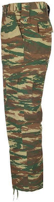 MRK Bdu Military Pants Greek Camouflage in Khaki Color