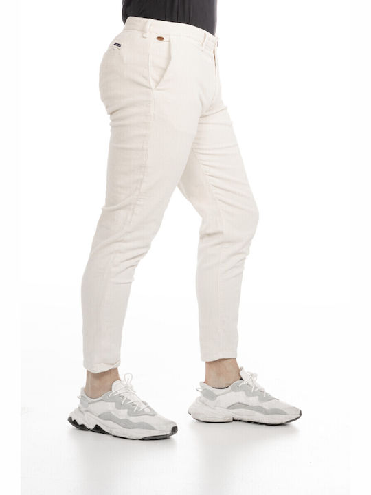 Scinn 223 Herrenhose Elastisch in Lockerer Passform OFFWHITE PRD44912