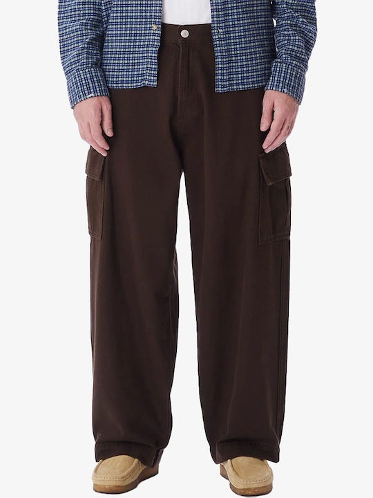 Obey Trousers Cargo Jave Brown