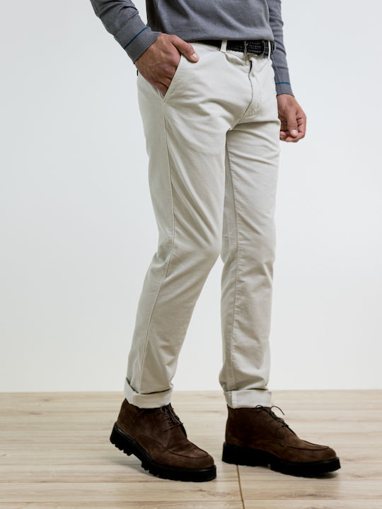 Lcdn Men's Trousers Chino ecru