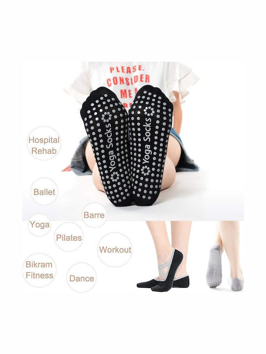 Niyamas Κάλτσες για Yoga/Pilates Πολύχρωμες 2 Ζεύγη