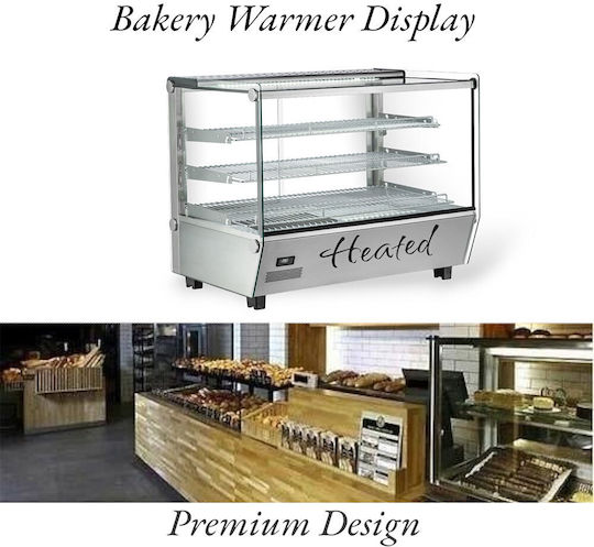 Eco Fridge Heated Display Cabinet W119.8xD56.8xH68.6cm