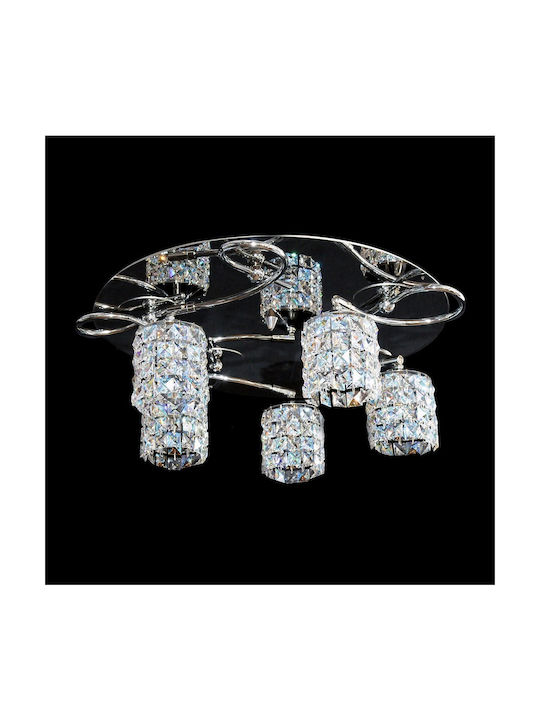 DITS Lighting Deckenleuchte mit Kristalle