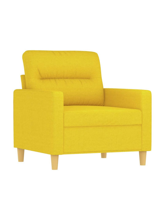 Set de Sufragerie 3 Scaune & 2 Scaune & Fotoliu & Scaun & Taburet Light Yellow