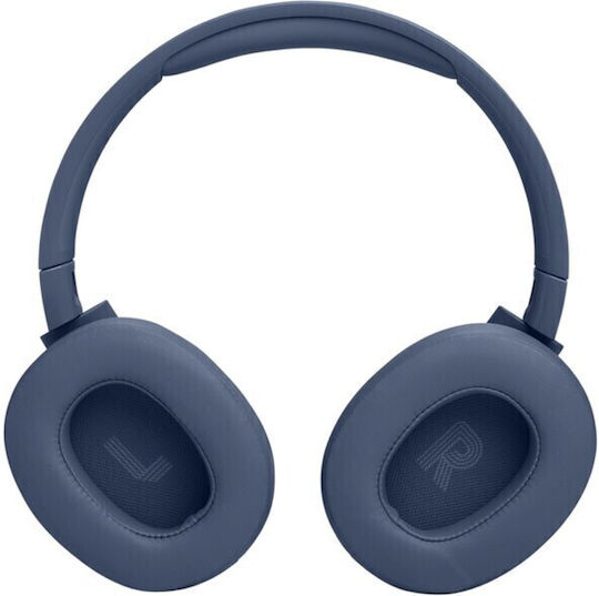JBL Live 770NC Kabellos / Kabelgebunden Über Ohr Kopfhörer mit 65 Stunden Betriebszeit und Quick Charge Blau