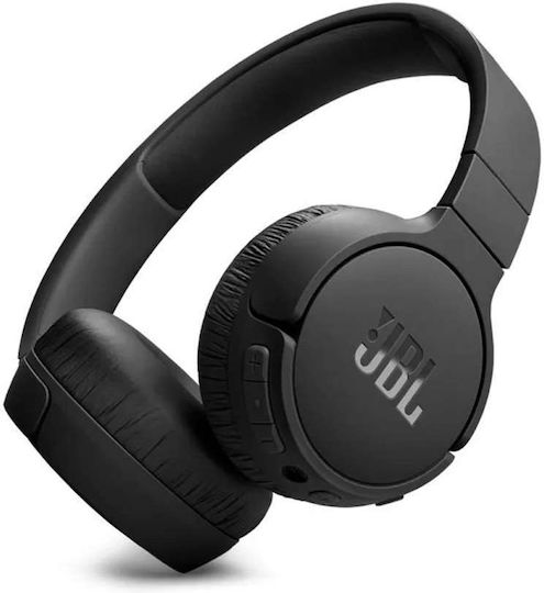 JBL Live 670NC Wireless / Wired On Ear Headphones with 65 hours of Operation and Quick Charge Black