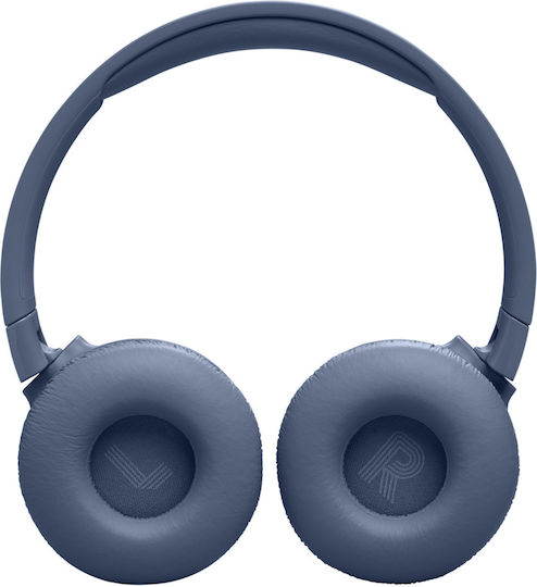 JBL Live 670NC Wireless / Wired On Ear Headphones with 65 hours of Operation and Quick Charge Blue