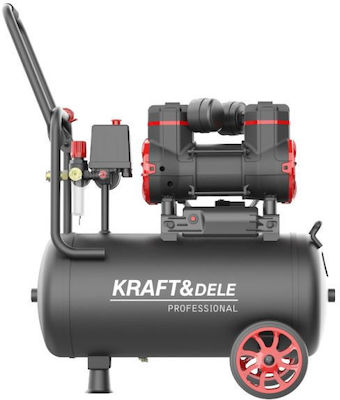 Kraft & Dele Single-Phase Air Compressor 24lt