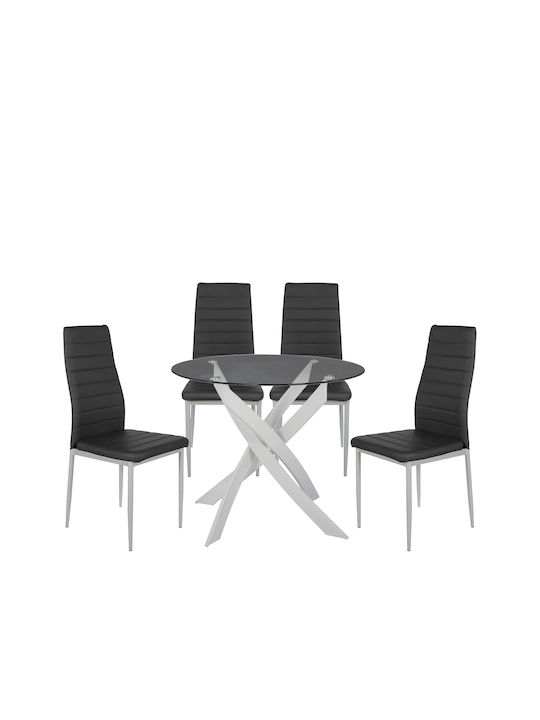 Dining Room 5pcs 90x90cm