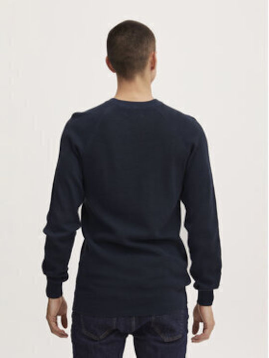 Long Sleeve Sweater Navy Blue
