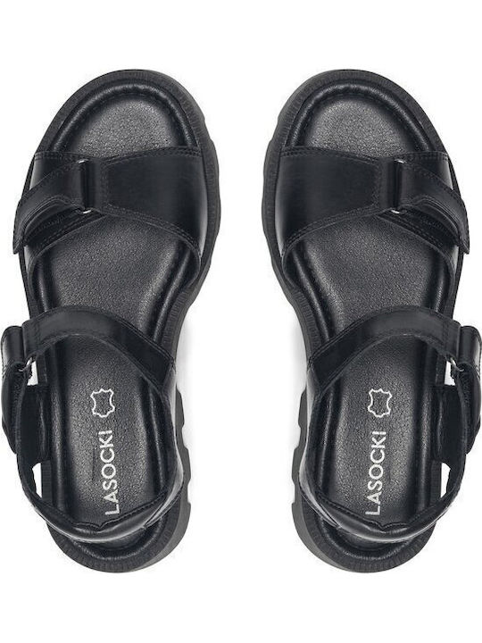Sandale Casual Damă Negru