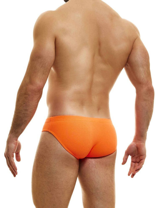 Men's Slip Fuchsia 04017 Orange