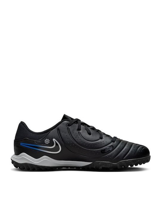 Jr. Tiempo Legend 10 Academy Kids Turf Soccer Shoes Black