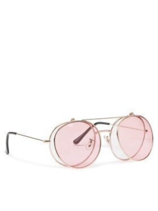 Jack & Jones Sonnenbrillen mit Lila Rahmen und Rosa Linse 12228803